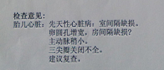 彩超报告